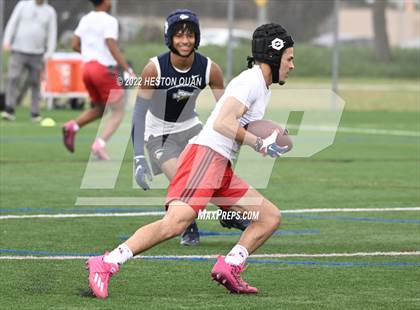 Thumbnail 3 in St. John Bosco vs. Los Alamitos (Battle At The Beach) photogallery.