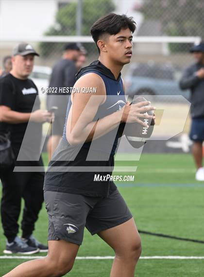 Thumbnail 1 in St. John Bosco vs. Los Alamitos (Battle At The Beach) photogallery.