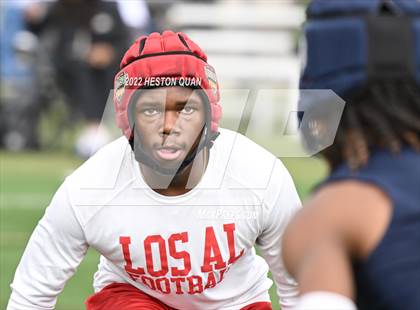 Thumbnail 2 in St. John Bosco vs. Los Alamitos (Battle At The Beach) photogallery.