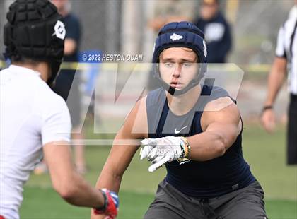 Thumbnail 1 in St. John Bosco vs. Los Alamitos (Battle At The Beach) photogallery.