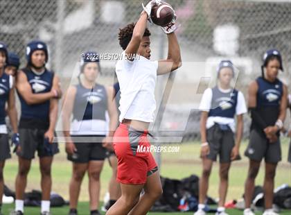 Thumbnail 1 in St. John Bosco vs. Los Alamitos (Battle At The Beach) photogallery.