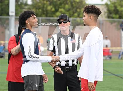 Thumbnail 2 in St. John Bosco vs. Los Alamitos (Battle At The Beach) photogallery.