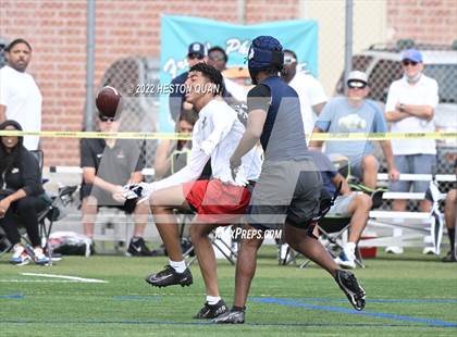 Thumbnail 1 in St. John Bosco vs. Los Alamitos (Battle At The Beach) photogallery.