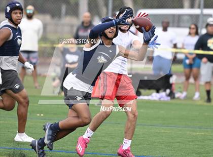 Thumbnail 1 in St. John Bosco vs. Los Alamitos (Battle At The Beach) photogallery.