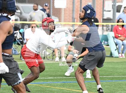 Thumbnail 1 in St. John Bosco vs. Los Alamitos (Battle At The Beach) photogallery.