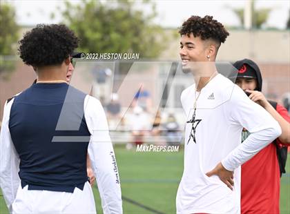 Thumbnail 1 in St. John Bosco vs. Los Alamitos (Battle At The Beach) photogallery.