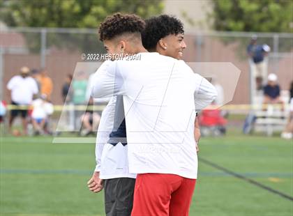 Thumbnail 1 in St. John Bosco vs. Los Alamitos (Battle At The Beach) photogallery.