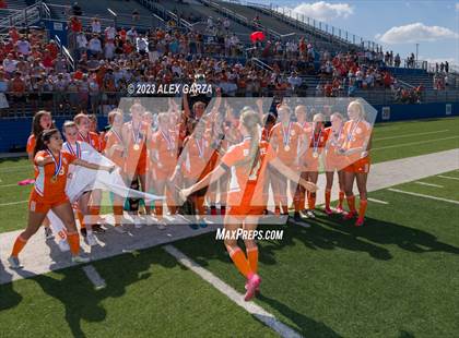 Thumbnail 3 in Celina vs Stephenville (UIL 4A Soccer Final) photogallery.