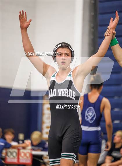 Thumbnail 2 in Palo Verde vs. Spring Valley 2 (Spring Valley Duals Round 4) photogallery.
