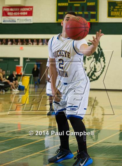Thumbnail 1 in Marcos de Niza vs Buckeye (Horizon Invitational) photogallery.