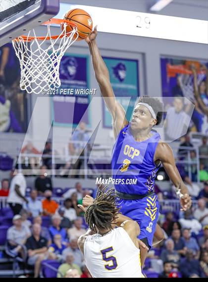 Thumbnail 3 in Montverde Academy vs Orlando Christian Prep (City of Palms Classic) photogallery.