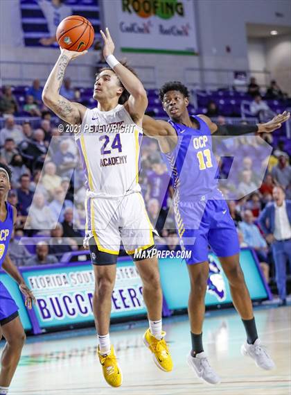 Thumbnail 3 in Montverde Academy vs Orlando Christian Prep (City of Palms Classic) photogallery.