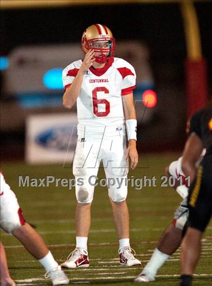 Thumbnail 1 in Centennial @ Mission Viejo (Mission Viejo Football Classic) photogallery.