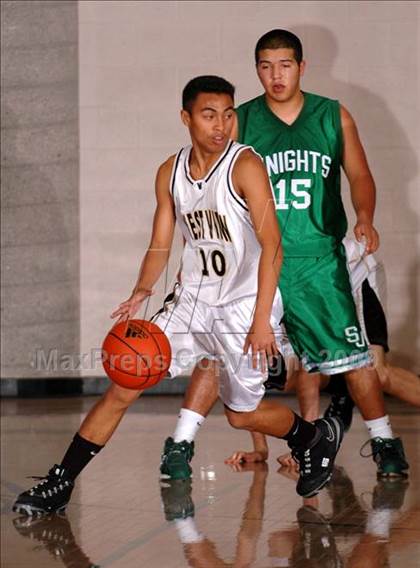 Thumbnail 1 in Westview vs. St. Joseph (Max Preps Holiday Classic) photogallery.