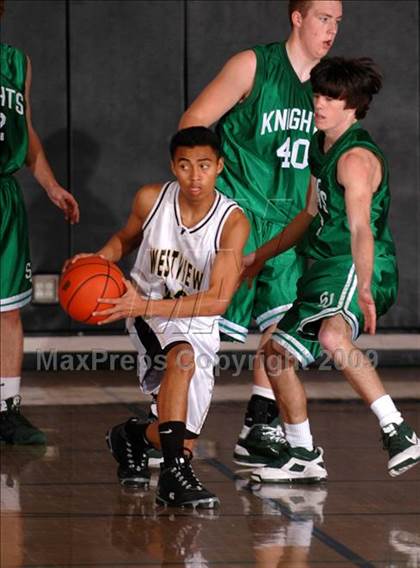 Thumbnail 1 in Westview vs. St. Joseph (Max Preps Holiday Classic) photogallery.