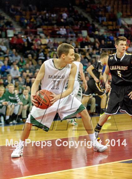 Thumbnail 1 in Fossil Ridge vs. Arapahoe (CHSAA Great 8) photogallery.