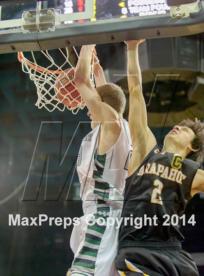 Thumbnail 2 in Fossil Ridge vs. Arapahoe (CHSAA Great 8) photogallery.