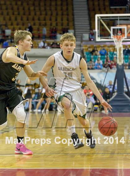 Thumbnail 2 in Fossil Ridge vs. Arapahoe (CHSAA Great 8) photogallery.