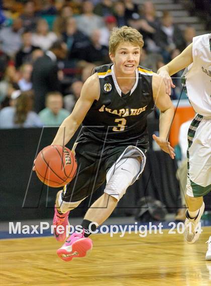 Thumbnail 1 in Fossil Ridge vs. Arapahoe (CHSAA Great 8) photogallery.