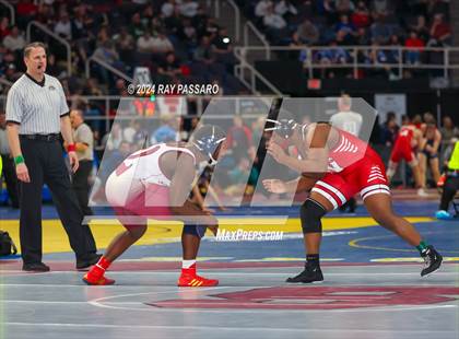 Thumbnail 2 in NYSPHSAA Wrestling Championships - Round 1 (160 lbs - 285 lbs) photogallery.
