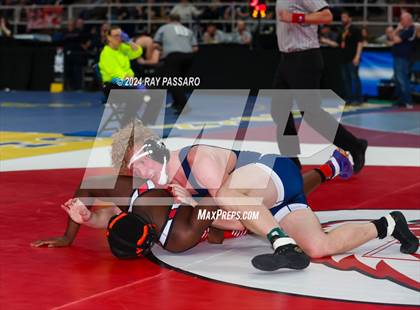 Thumbnail 3 in NYSPHSAA Wrestling Championships - Round 1 (160 lbs - 285 lbs) photogallery.