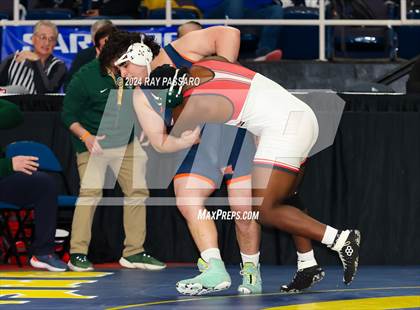 Thumbnail 2 in NYSPHSAA Wrestling Championships - Round 1 (160 lbs - 285 lbs) photogallery.