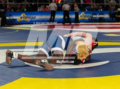 Thumbnail 1 in NYSPHSAA Wrestling Championships - Round 1 (160 lbs - 285 lbs) photogallery.