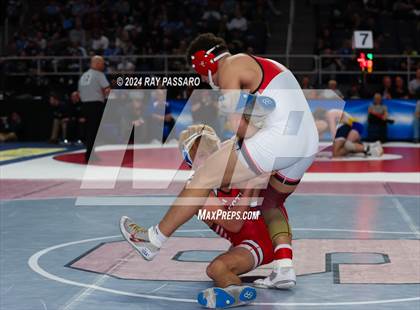 Thumbnail 3 in NYSPHSAA Wrestling Championships - Round 1 (160 lbs - 285 lbs) photogallery.