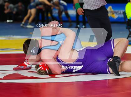 Thumbnail 1 in NYSPHSAA Wrestling Championships - Round 1 (160 lbs - 285 lbs) photogallery.