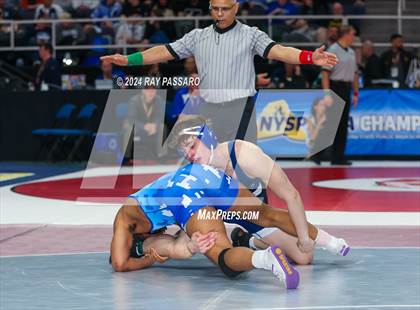 Thumbnail 2 in NYSPHSAA Wrestling Championships - Round 1 (160 lbs - 285 lbs) photogallery.