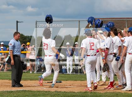 Thumbnail 2 in Lampeter-Strasburg vs Selinsgrove (PIAA Class 5A First Round) photogallery.