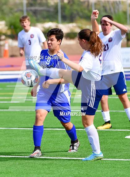 Thumbnail 2 in Dallas International vs St. Mary's (TAPPS State Semifinal) photogallery.