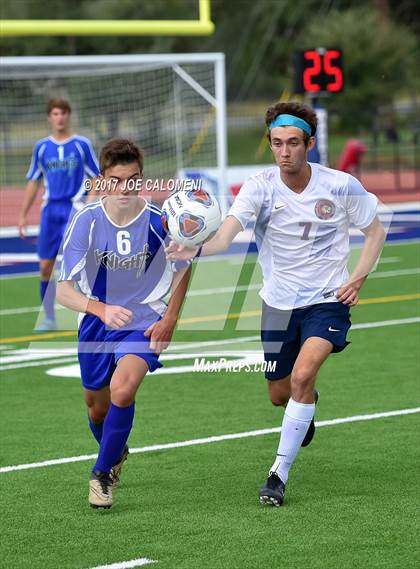 Thumbnail 3 in Dallas International vs St. Mary's (TAPPS State Semifinal) photogallery.