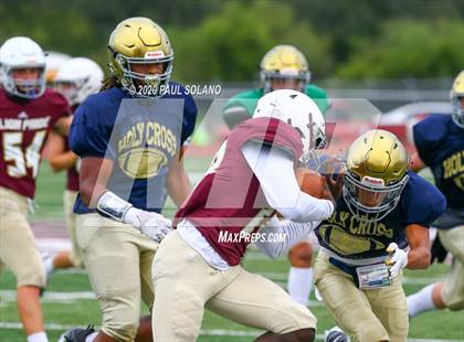 Thumbnail 1 in Holy Cross @ San Antonio Christian (Scrimmage) photogallery.