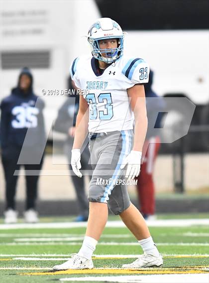 Thumbnail 2 in Jersey @ Hillcrest (IHSA Class 5A 1st Round Playoff) photogallery.