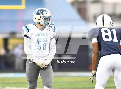 Thumbnail 1 in Jersey @ Hillcrest (IHSA Class 5A 1st Round Playoff) photogallery.