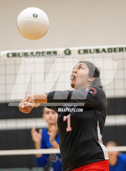 Thumbnail 1 in New Life Camp vs. The Burlington School (Grace Christian School Crusader Classic) photogallery.