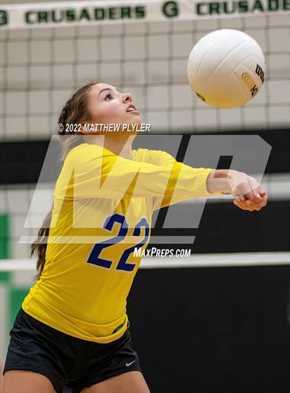 Thumbnail 3 in New Life Camp vs. The Burlington School (Grace Christian School Crusader Classic) photogallery.