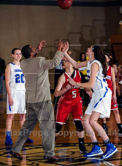Thumbnail 3 in St James vs Lutheran (Prepcasts Elite Girls Shootout VI) photogallery.
