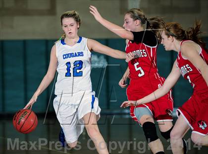 Thumbnail 2 in St James vs Lutheran (Prepcasts Elite Girls Shootout VI) photogallery.
