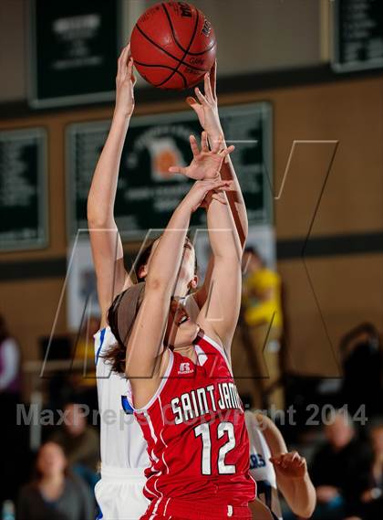 Thumbnail 1 in St James vs Lutheran (Prepcasts Elite Girls Shootout VI) photogallery.
