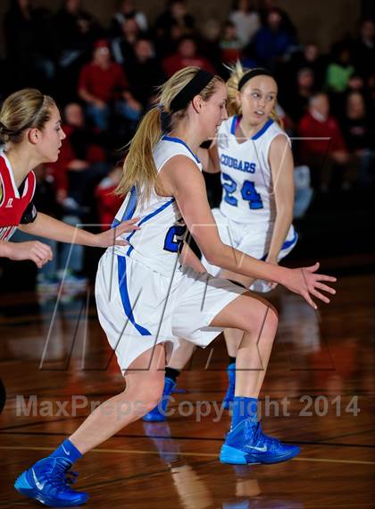 Thumbnail 3 in St James vs Lutheran (Prepcasts Elite Girls Shootout VI) photogallery.