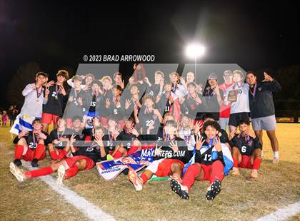 Thumbnail 3 in South Mecklenburg vs. Apex Friendship (NCHSAA 4A Final) photogallery.