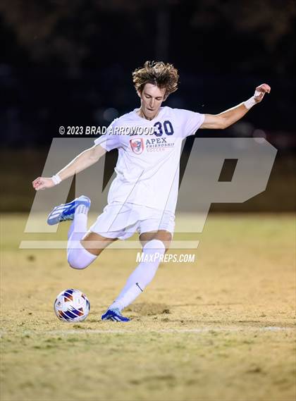 Thumbnail 3 in South Mecklenburg vs. Apex Friendship (NCHSAA 4A Final) photogallery.