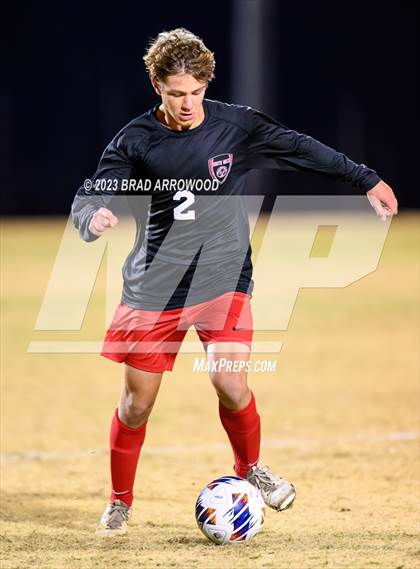Thumbnail 3 in South Mecklenburg vs. Apex Friendship (NCHSAA 4A Final) photogallery.