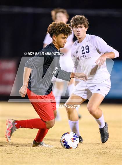 Thumbnail 1 in South Mecklenburg vs. Apex Friendship (NCHSAA 4A Final) photogallery.