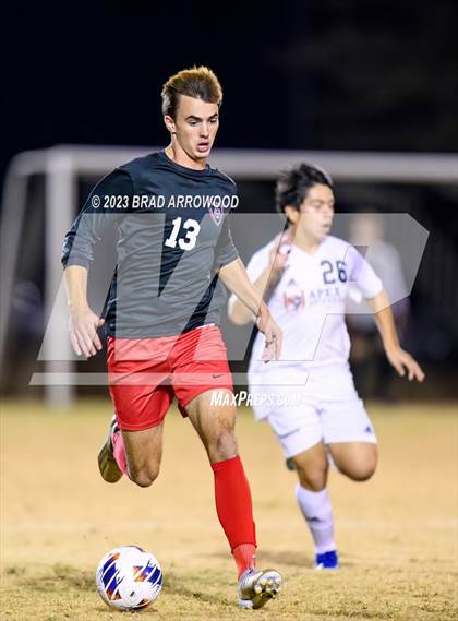 Thumbnail 2 in South Mecklenburg vs. Apex Friendship (NCHSAA 4A Final) photogallery.