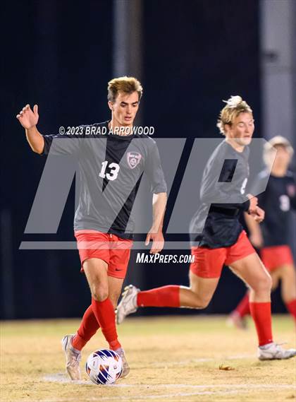 Thumbnail 2 in South Mecklenburg vs. Apex Friendship (NCHSAA 4A Final) photogallery.