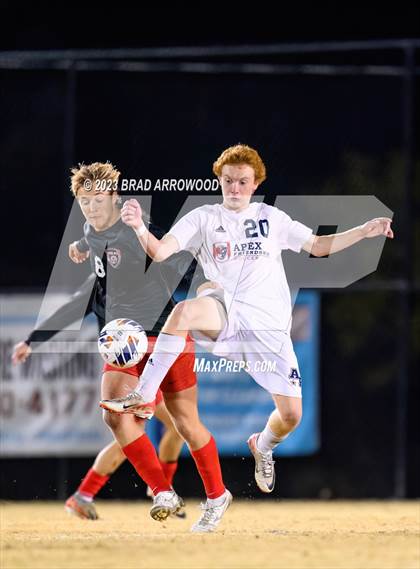 Thumbnail 3 in South Mecklenburg vs. Apex Friendship (NCHSAA 4A Final) photogallery.