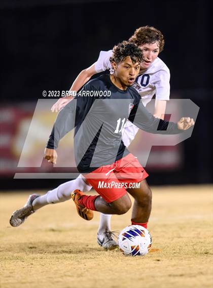 Thumbnail 3 in South Mecklenburg vs. Apex Friendship (NCHSAA 4A Final) photogallery.